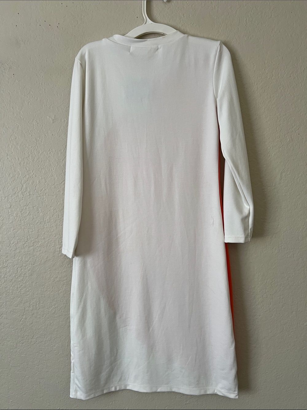 NWT Sonnet James A Play Dress Doutzen in Pale Orange and Cream Size XS - Picture 6 of 13